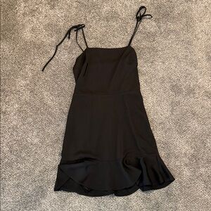 Elegant Black Sleeveless Dress